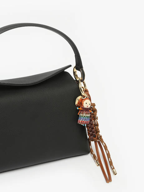 Bag Charm S Doll Viamailbag Bruin short charm S ander zicht 1